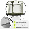 Trampolina ogrodowa XL dla dzieci HyperMotion - 305 cm 10FT - z drabinką i siatką wewnętrzną - do domu i ogrodu